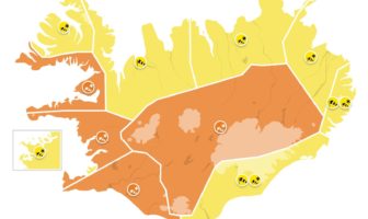 Appelsínugul viðvörun í kortunum