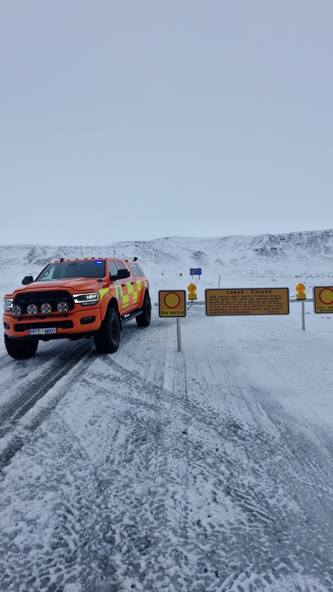 Vegalokanir vegna veðurs